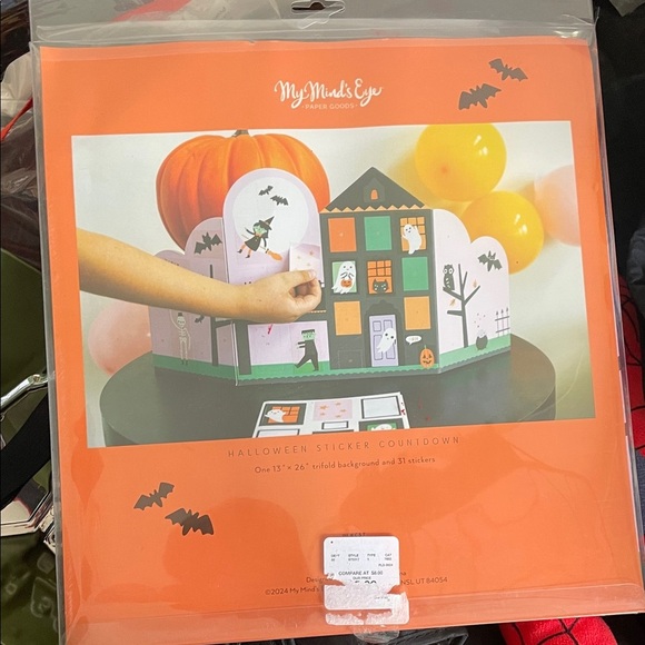 Halloween Sticker Countdown House - Picture 2 of 2